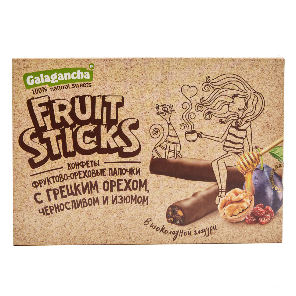  Берестов КРАФТ Fruit Stiсks с черносливом и грецким орехом, 175г в Красноярске