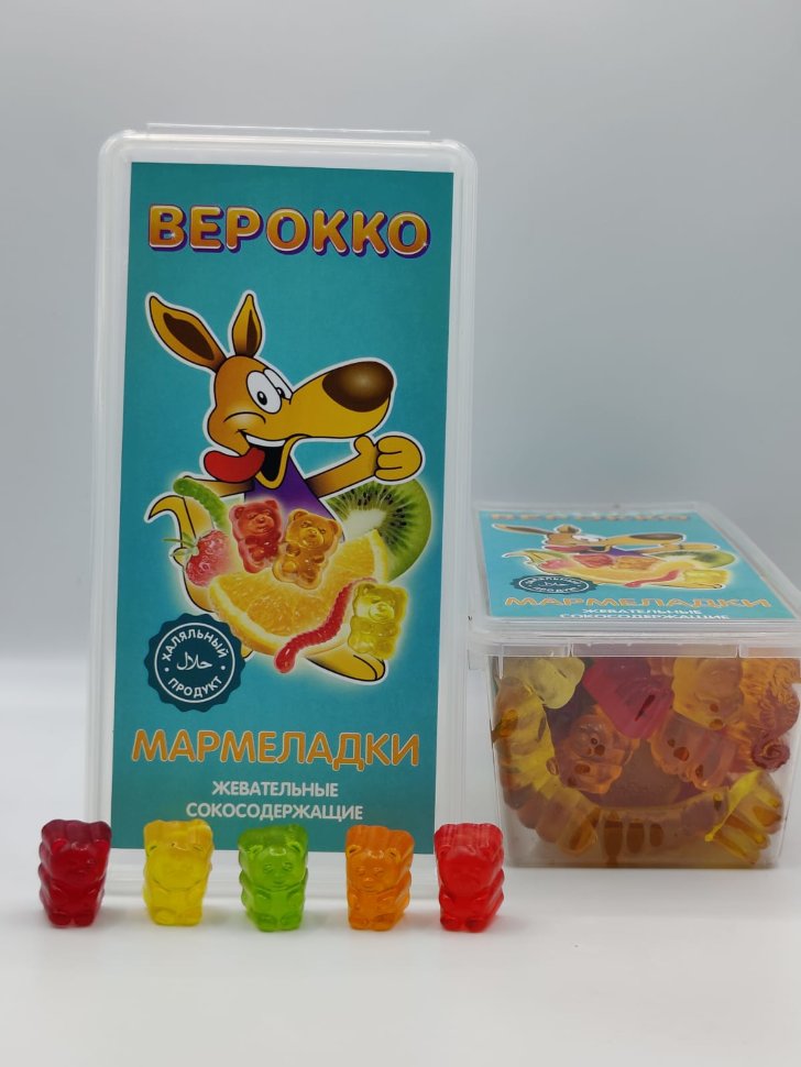  Жевательный мармелад Мишки фруктовые, 250г   в Красноярске