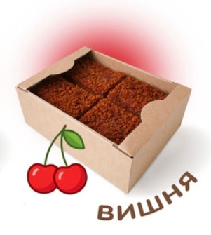  Пряник 1кг с фруктовой начинкой Вишня в Красноярске