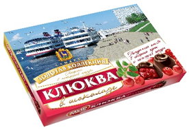  КФ МИР Клюква в шоколадной глазури 160г в Красноярске